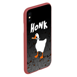 Чехол для iPhone XS Max матовый Untitled Goose Game - фото 2