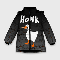 Зимняя куртка для девочек 3D Untitled Goose Game