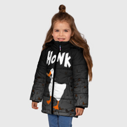 Зимняя куртка для девочек 3D Untitled Goose Game - фото 2