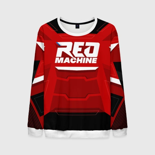 Мужской свитшот 3D Red Machine