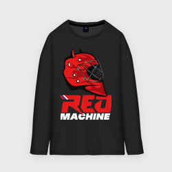 Женский лонгслив oversize хлопок Red Machine