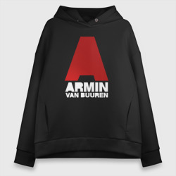 Женское худи Oversize хлопок Armin van Buuren