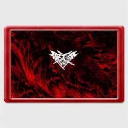 Магнит 45*70 Velial Squad red abstract