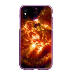 Чехол для iPhone XS Max матовый Звезда