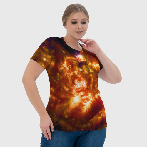 Женская футболка 3D Звезда, цвет 3D печать - фото 6