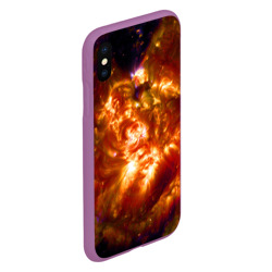 Чехол для iPhone XS Max матовый Звезда - фото 2