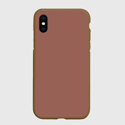 Чехол для iPhone XS Max матовый Без дизайна