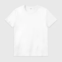 Мужская футболка хлопок Без дизайна