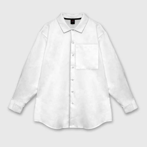 Женская рубашка oversize 3D Без дизайна