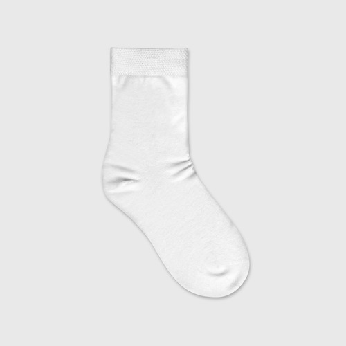 Детские носки с вышивкой с принтом Без дизайна, вид спереди №1