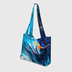 Пляжная сумка 3D Волны красок - фото 2