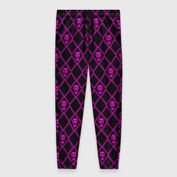 Женские брюки 3D Killer Queen фиолетовый узор