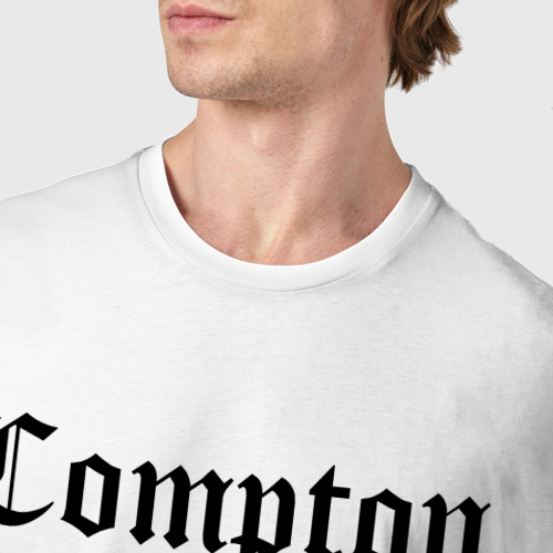 Мужская футболка хлопок COMPTON - фото 6