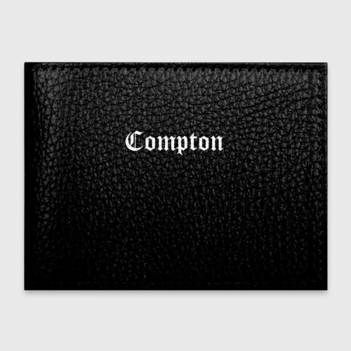 Обложка для студенческого билета Комптон, цвет черный