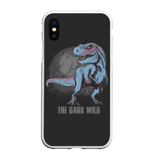 Чехол для iPhone XS Max матовый T Rex