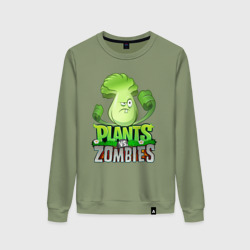 Женский свитшот хлопок Plants vs. Zombies