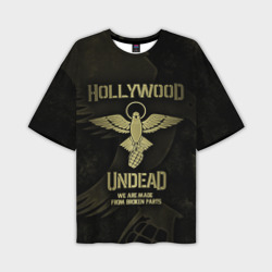 Мужская футболка oversize 3D Hollywood Undead