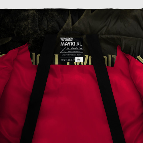 Зимняя куртка для мальчиков 3D Hollywood Undead, цвет красный - фото 7