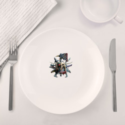 Набор: тарелка + кружка Warhammer 40K Orcs - фото 2