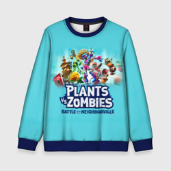 Детский свитшот 3D Plants vs. Zombies