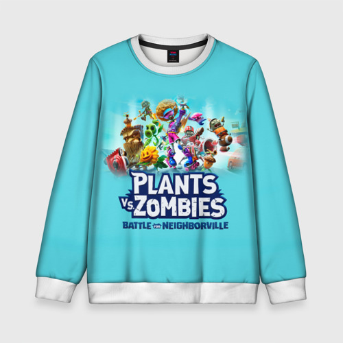 Детский свитшот 3D Plants vs. Zombies, цвет 3D печать