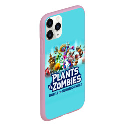 Чехол для iPhone 11 Pro Max матовый Plants vs. Zombies - фото 2