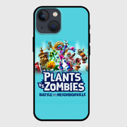 Чехол для iPhone 13 mini Plants vs. Zombies