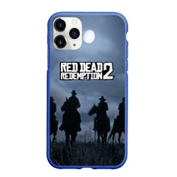 Чехол для iPhone 11 Pro Max матовый Red dead Redemption