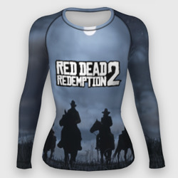 Женский рашгард 3D Red dead Redemption