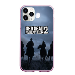 Чехол для iPhone 11 Pro Max матовый Red dead Redemption