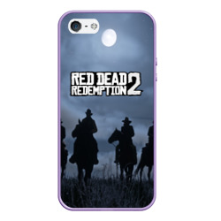 Чехол для iPhone 5/5S матовый Red dead Redemption