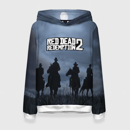 Женская толстовка 3D Red dead Redemption, цвет 3D печать