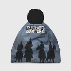 Шапка 3D c помпоном Red dead Redemption