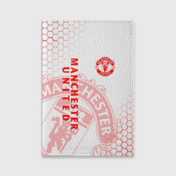 Обложка для паспорта матовая кожа Манчестер Юнайтед FCMU Manchester united