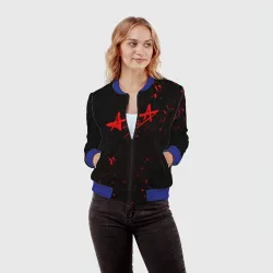 Женский бомбер 3D Алиса - фото 2