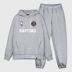 Мужской костюм oversize хлопок Toronto Raptors NBA