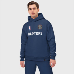 Мужской костюм oversize хлопок Toronto Raptors NBA - фото 2