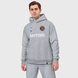 Мужской костюм oversize хлопок Toronto Raptors NBA - фото 2