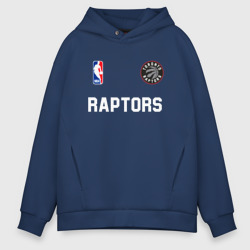 Мужское худи Oversize хлопок Toronto Raptors NBA