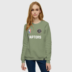Женский свитшот хлопок Toronto Raptors NBA - фото 2