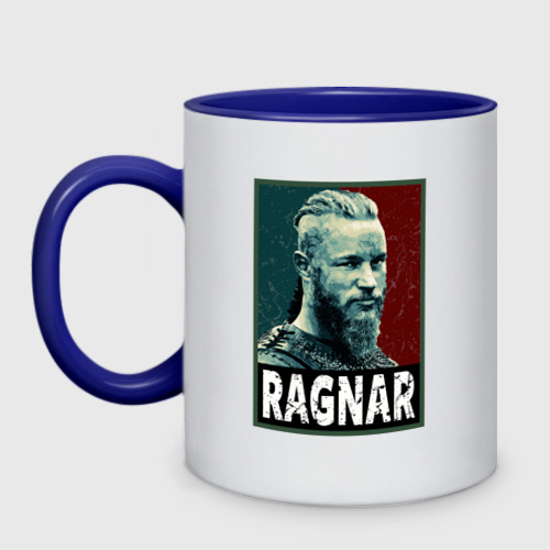 Кружка двухцветная Ragnar Hope, цвет белый + синий