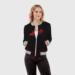 Женский бомбер 3D Алиса - фото 2