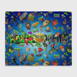 Плед 3D Plants vs Zombies