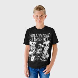 Детская футболка 3D Hollywood Undead - фото 2