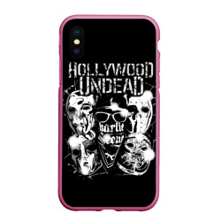 Чехол для iPhone XS Max матовый Hollywood Undead