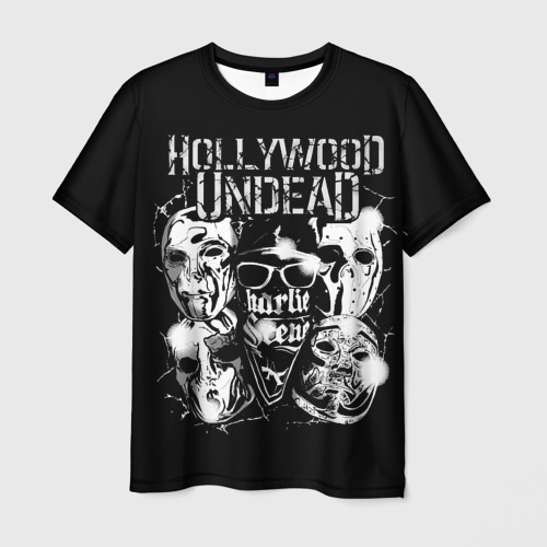 Мужская футболка 3D Hollywood Undead, цвет 3D печать