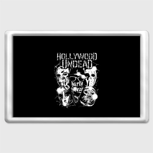 Магнит 45*70 Hollywood Undead, цвет прозрачный