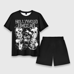 Мужской костюм с шортами 3D Hollywood Undead