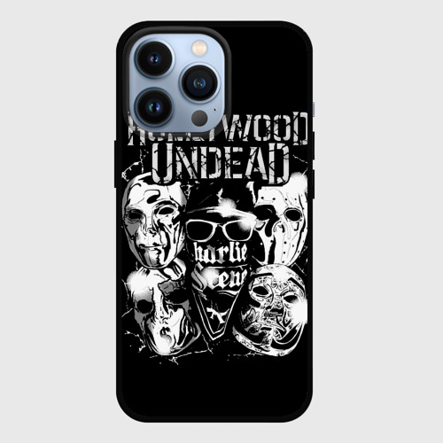 Чехол для iPhone 13 Pro Hollywood Undead, цвет черный