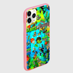 Чехол для iPhone 11 Pro Max матовый Plants vs Zombies - фото 2